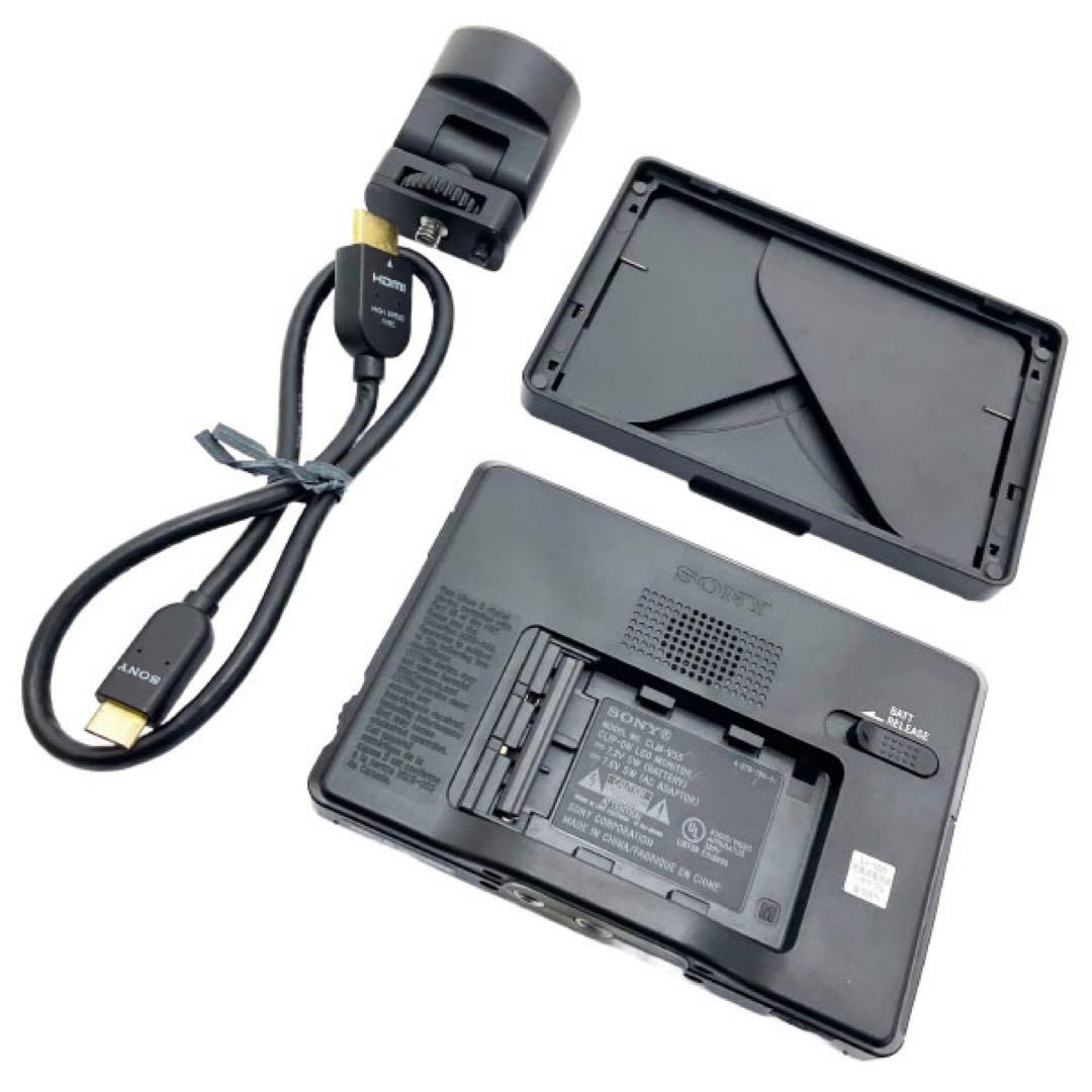 正規品 SONY ソニーCLM-V55 クリップオンLCDモニター カメラ