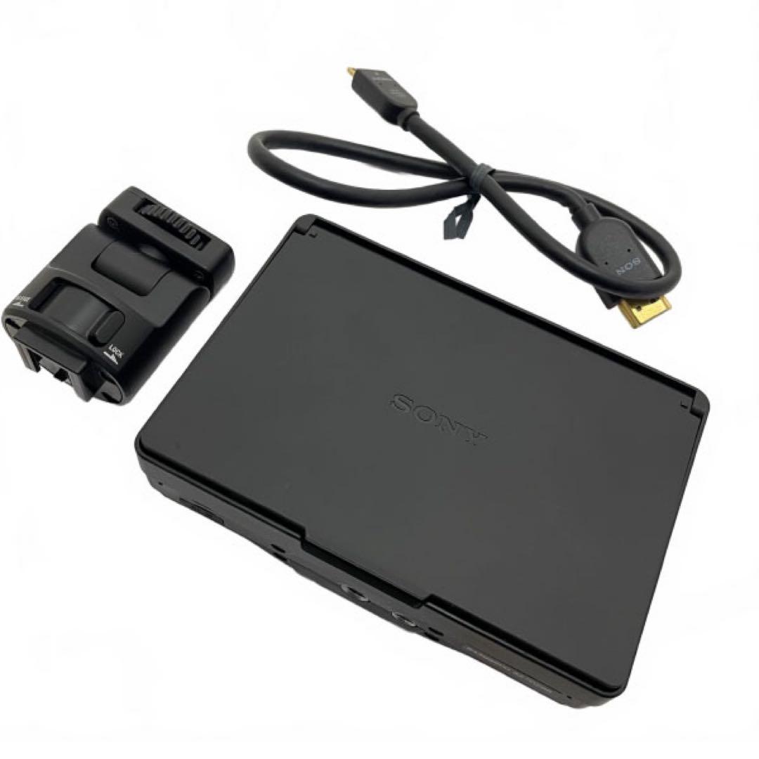 正規品 SONY ソニーCLM-V55 クリップオンLCDモニター カメラ