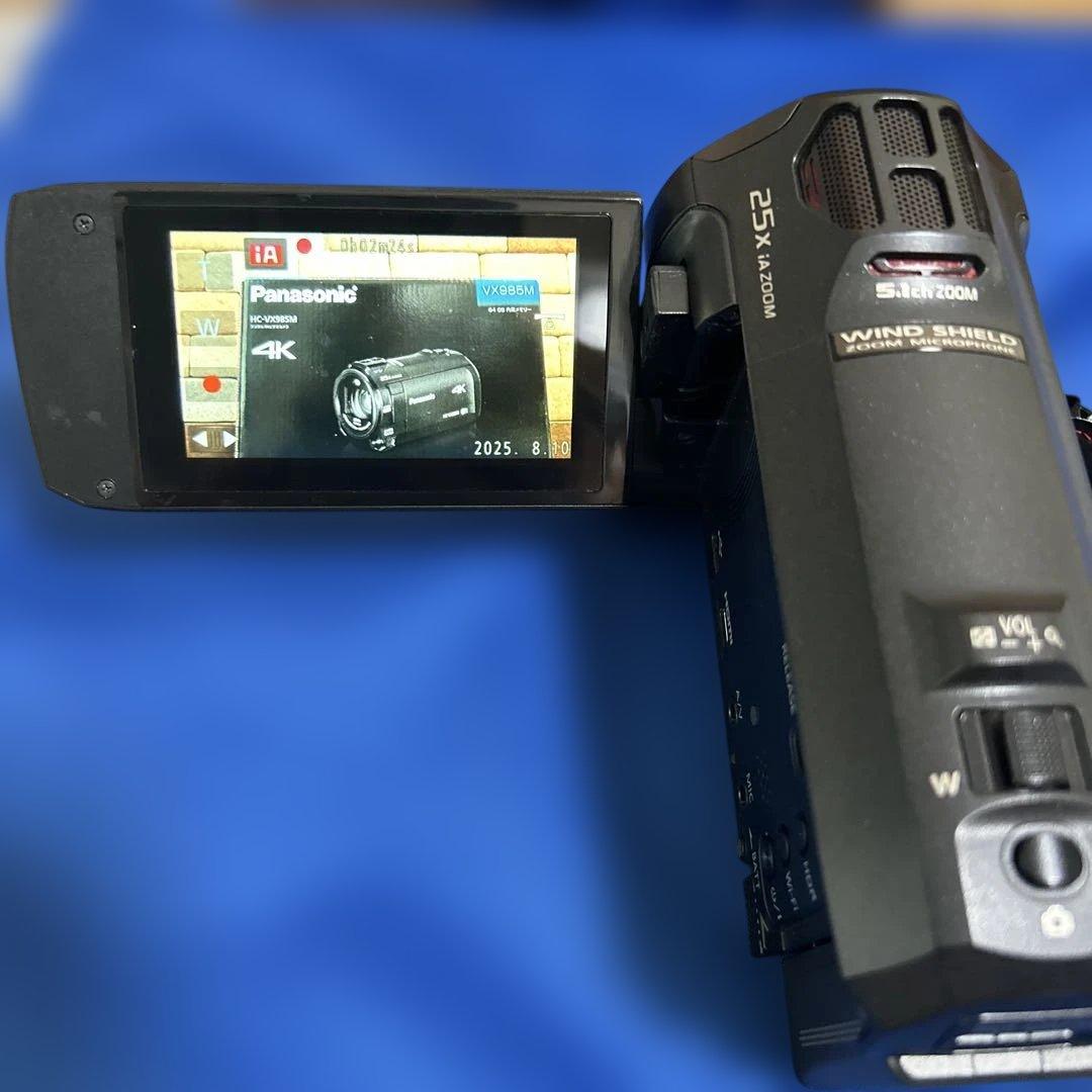 Panasonic パナソニックHC-VX985M 4Kビデオカメラ本体
