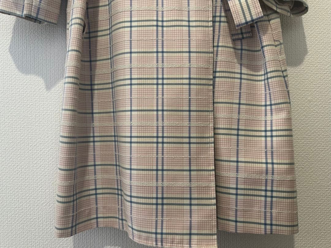 【ドラマ着用】JILLSTUART アンドレアチェックコート