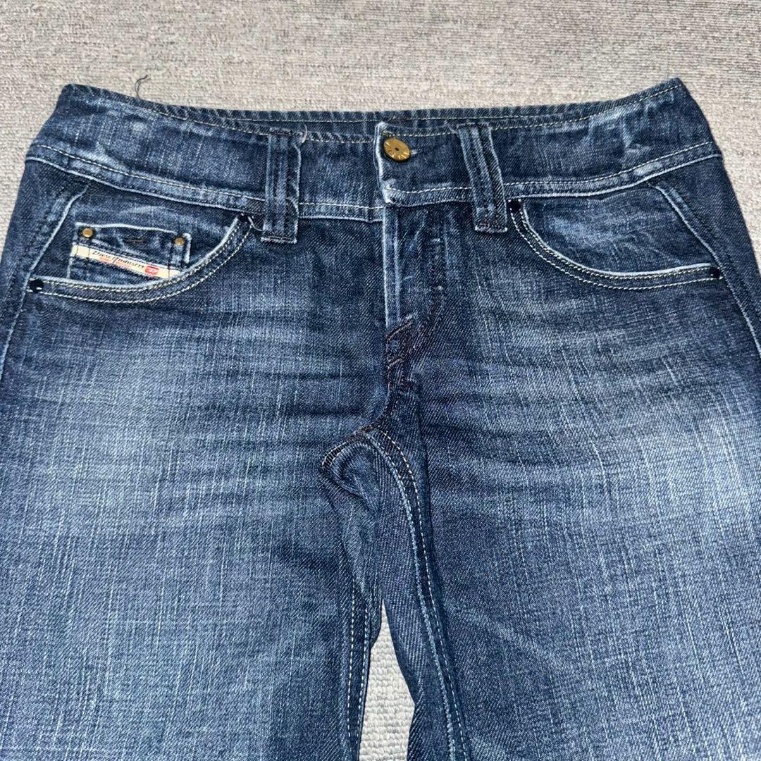 dieselW26L32デニムジーンズジーパンパンツフレアカット古着ヴィンテージ