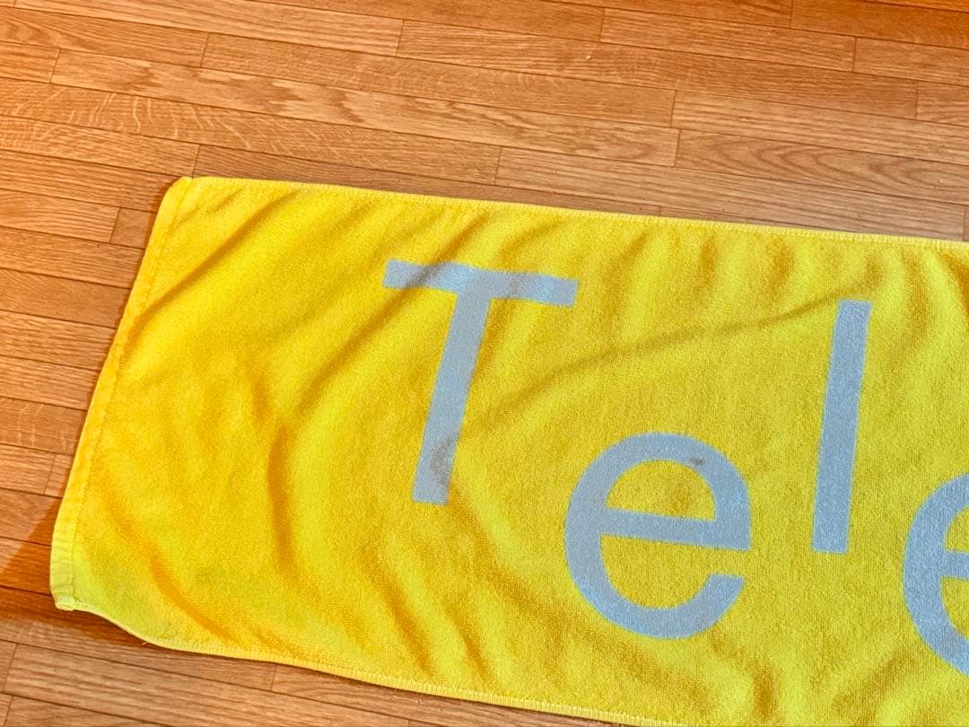 Tele ロゴフェイスタオル 初期グッズ