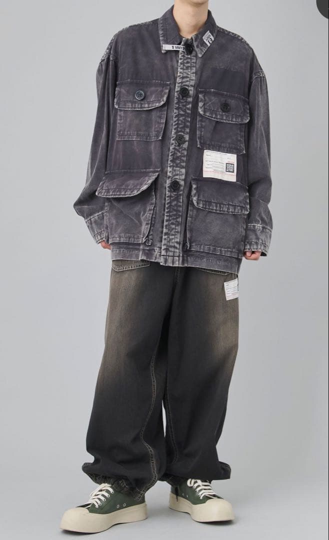 25SS mihara yasuhiro シャツブルゾンA14SH083