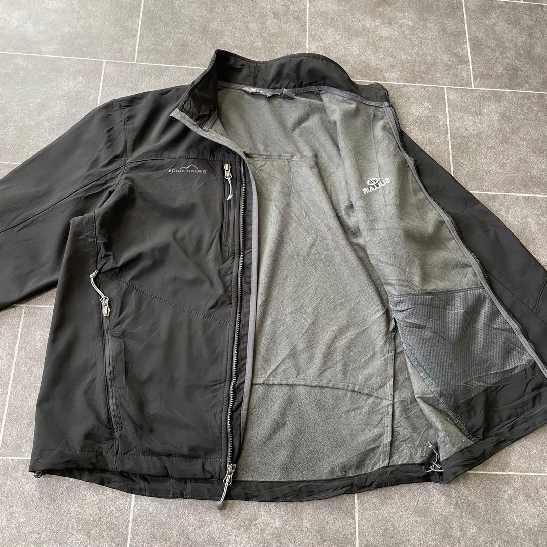 OLD us古着 Eddie bauer シェルジャケット ブラック