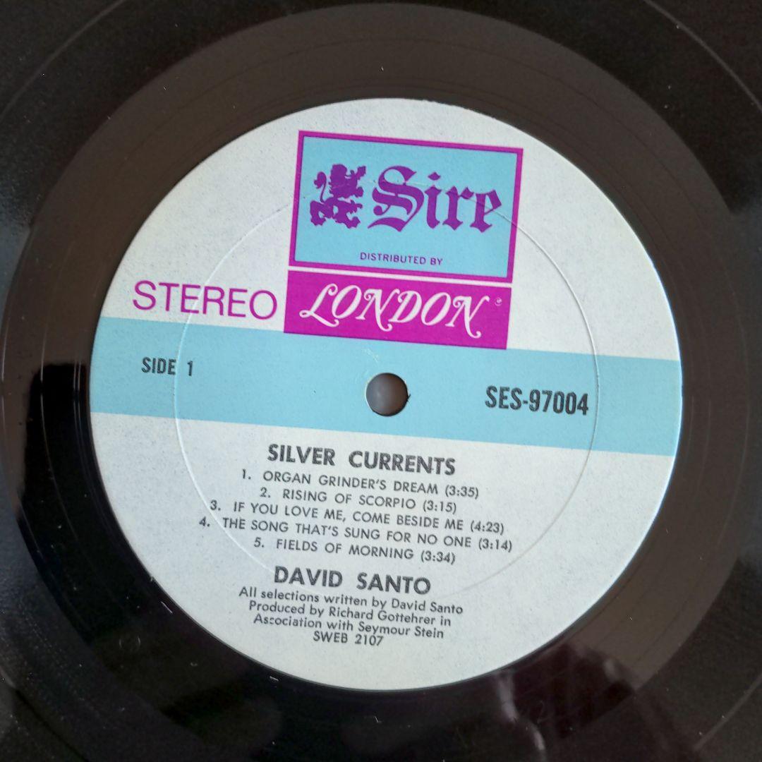 david santo LP 非売品　アシッドフォーク　acidfolk