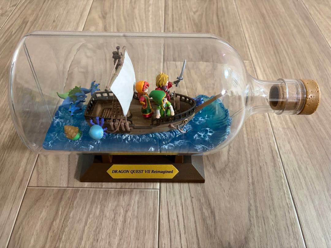 おまけ付き！ ドラゴンクエスト VII リイマジンド ボトルシップフィギュア