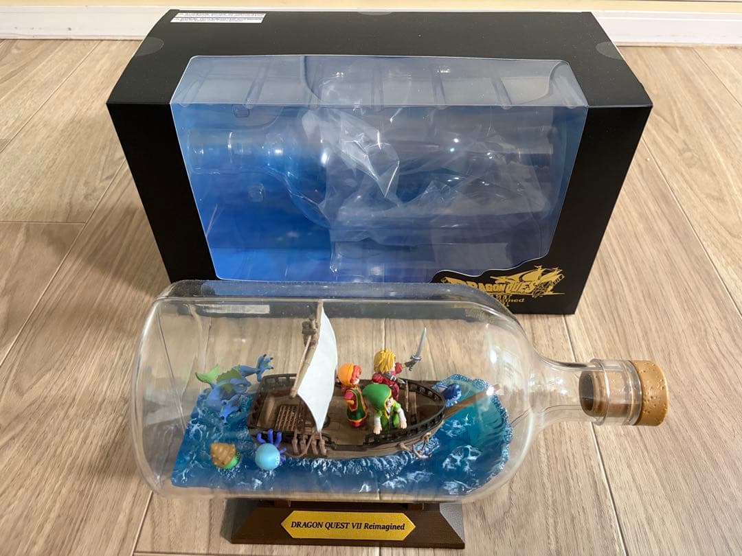 おまけ付き！ ドラゴンクエスト VII リイマジンド ボトルシップフィギュア