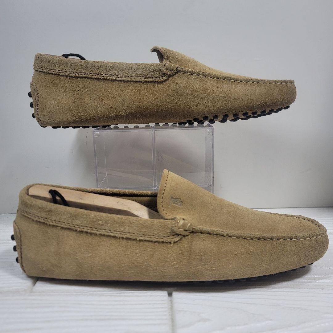 【極美品】TOD'S ドライビングシューズ 5.5(24.5cm) ベージュ