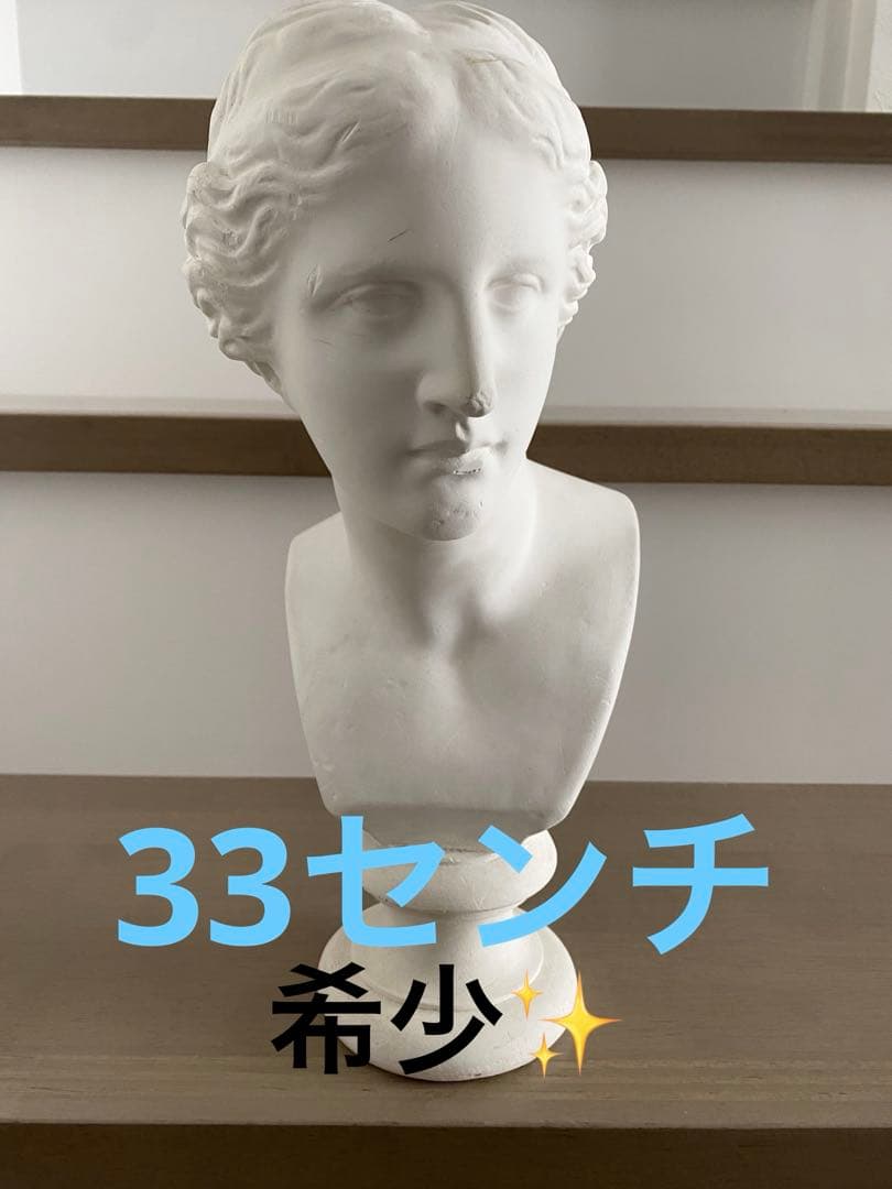 希少✨ヴィーナス　石膏像　33センチ　美術　オブジェ　NO238 送料無料！