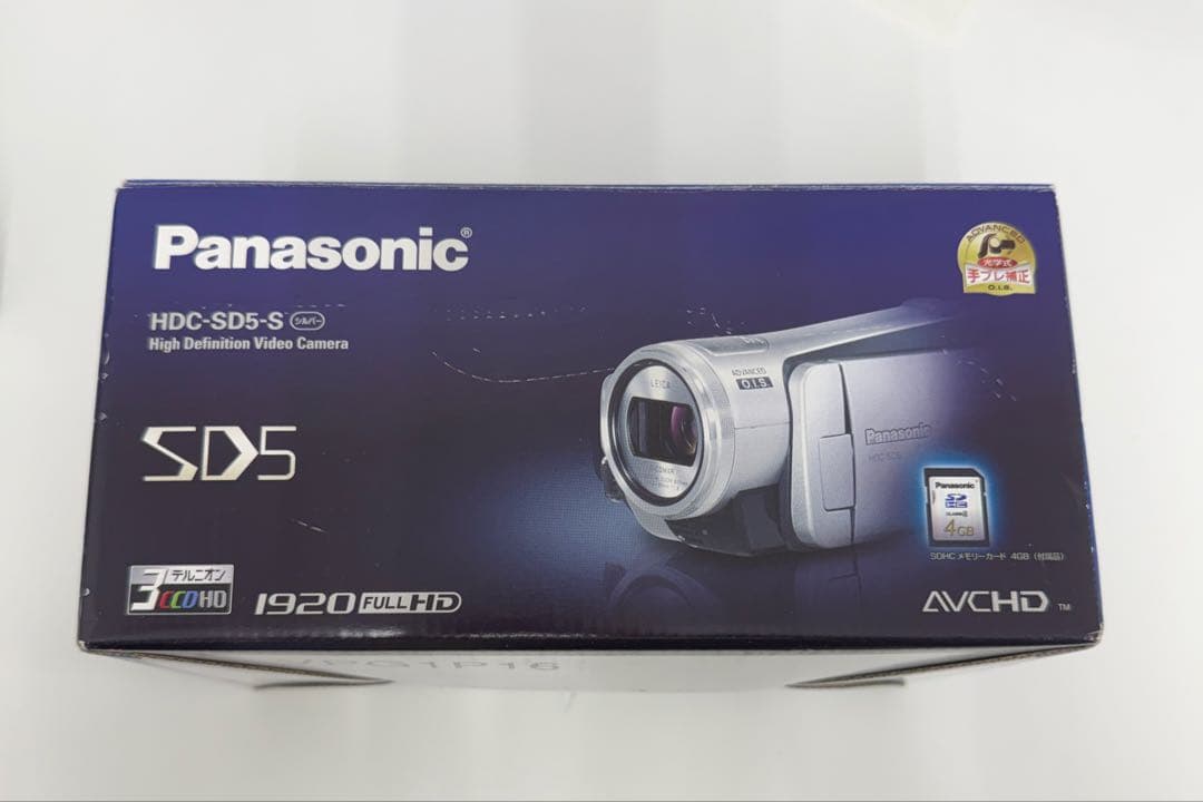 Panasonic HDC-SD5-S ビデオカメラ本体 SDカード付(4GB)