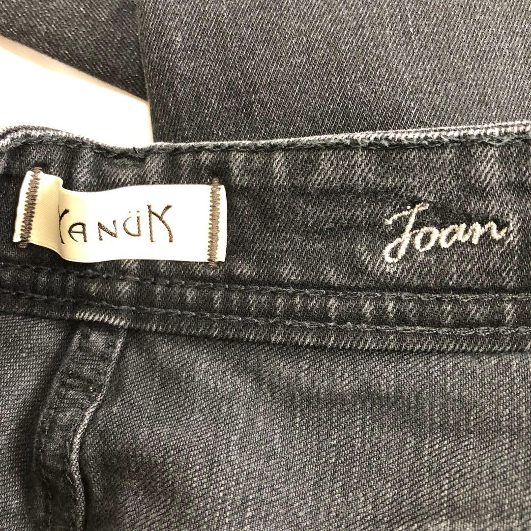 YANUK ルーズストレート JOAN 23 OBK