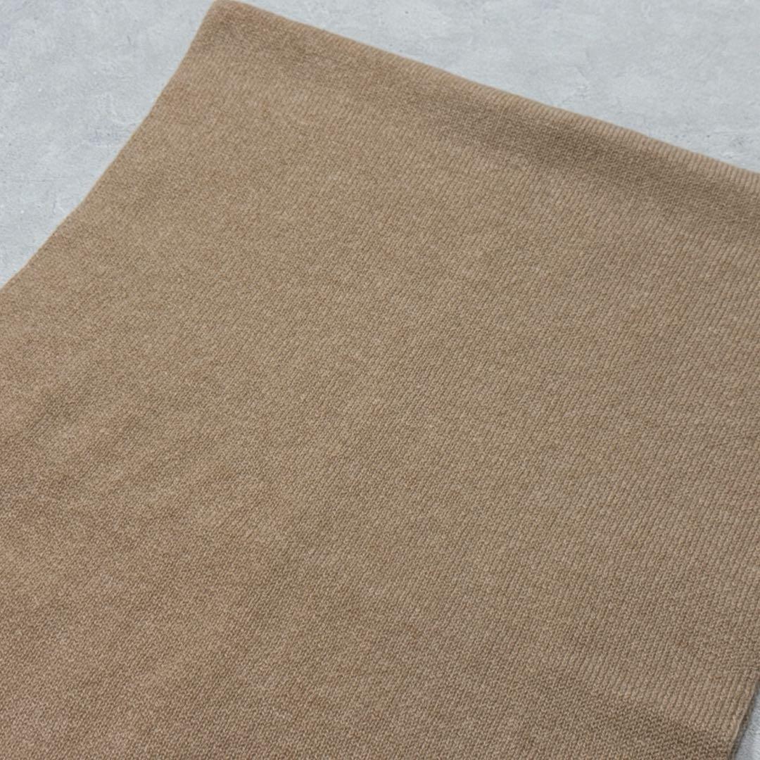 新品 ジョンストンズ カシミヤストール マフラー ソフトキャメル