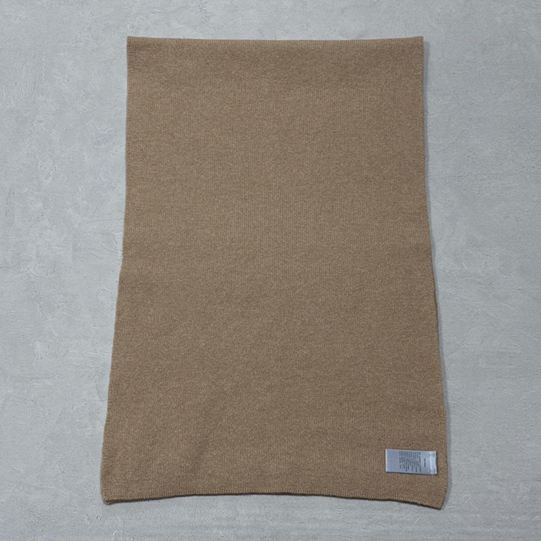 新品 ジョンストンズ カシミヤストール マフラー ソフトキャメル
