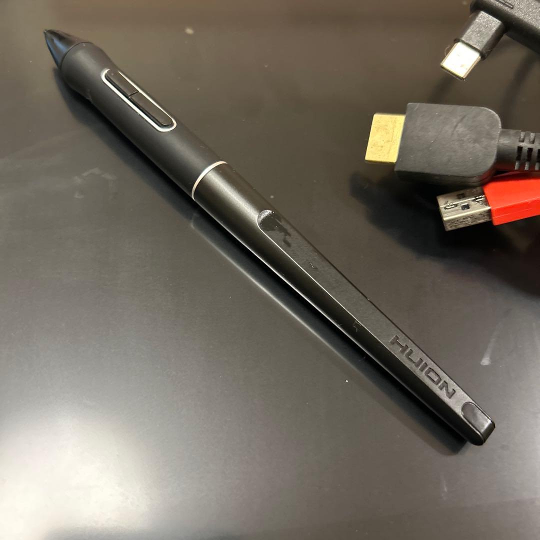 HUION 液晶ペンタブレット CAMVAS13 本体 専用ペンとケーブル付
