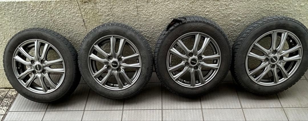 ☆中古☆溝無☆4.5J×14 ET:45 PCD100 4穴 2本①