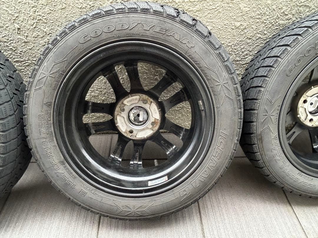 ☆中古☆溝無☆4.5J×14 ET:45 PCD100 4穴 2本①