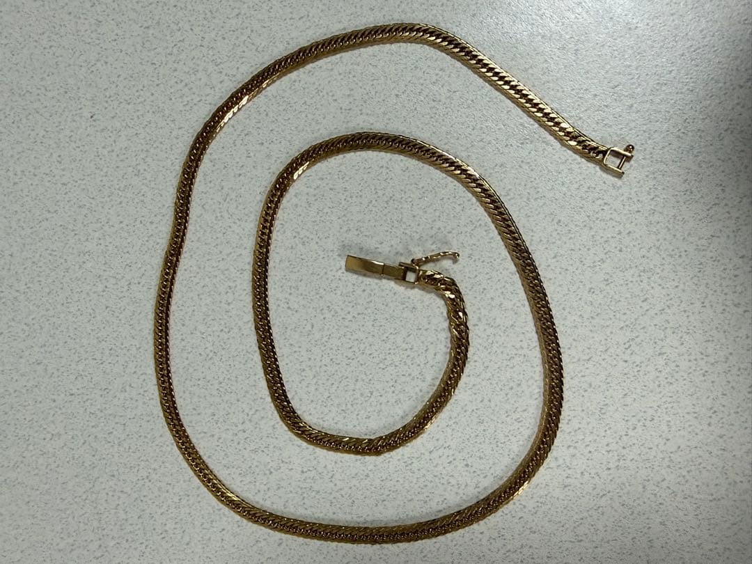 ∞K-STYLE∞ K18 喜平ネックレス 22.5g 55cm 16面