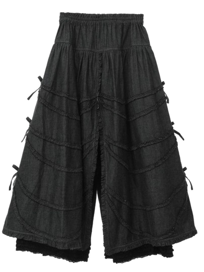 PINK HOUSE ピンクハウス　デニムワイドパンツ
