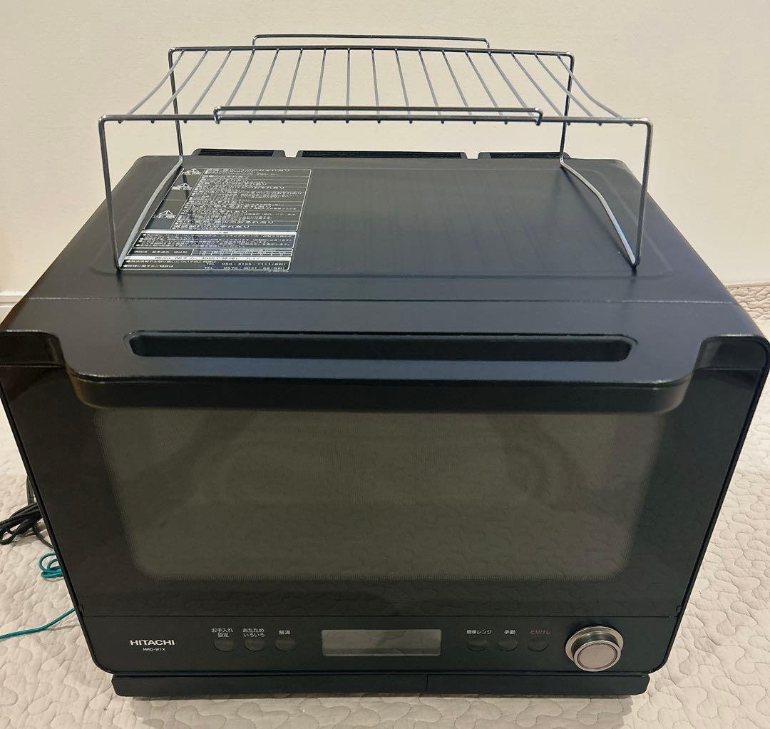 【ジャンク品】HITACHI ヘルシーシェフ MRO-W1X-K オーブンレンジ