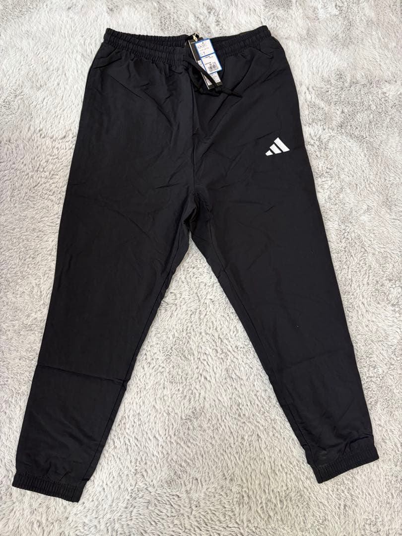 adidas ブラック ジャージ上下セット XLサイズ