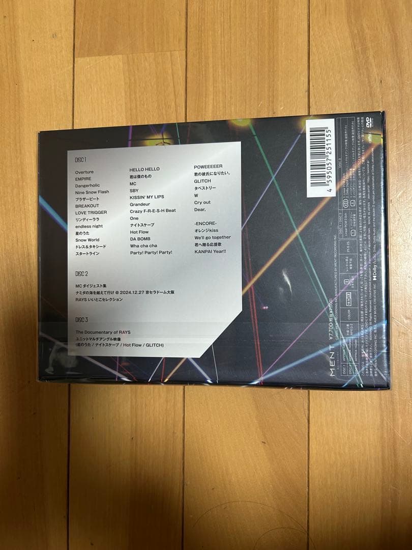 Man RAYSドームツアー2024 DVD 初回盤　通常盤　2枚セット