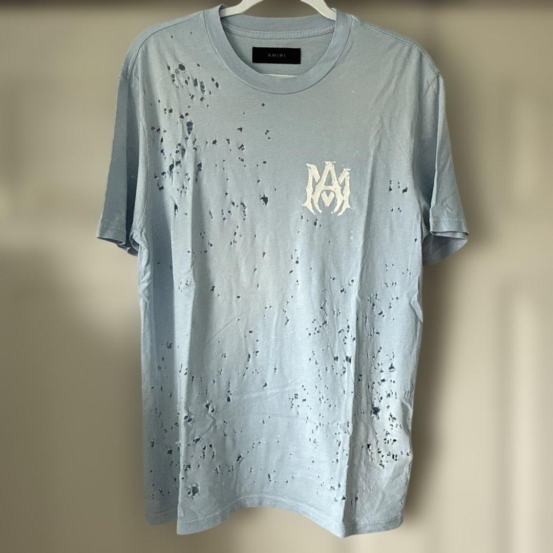 AMIRI Blue Shotgun T-Shirt Sサイズ 最終値下げ