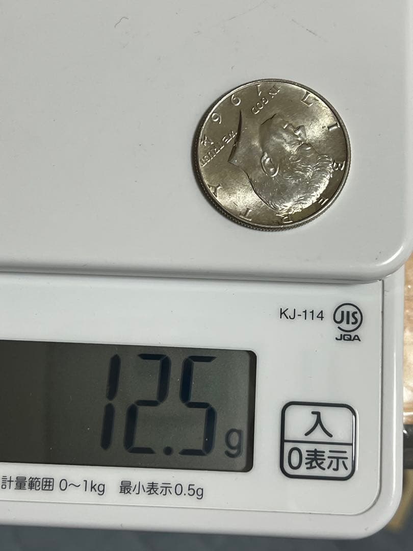 銀貨1964年1976年ケネディハーフダラー4枚セット