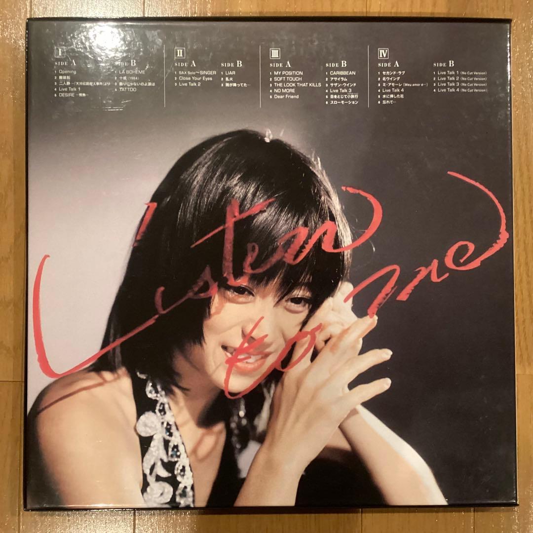 ◆中森明菜◆Listen to Me◆アナログ盤4枚セット◆