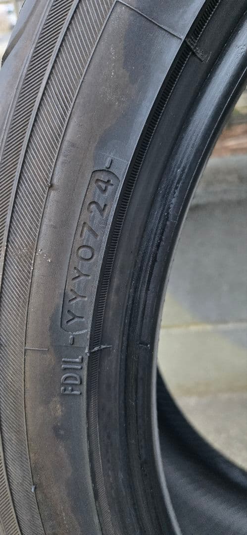 YOKOHAMA245/40/R20 4本セット24年製 バリ山2個口送料込み②