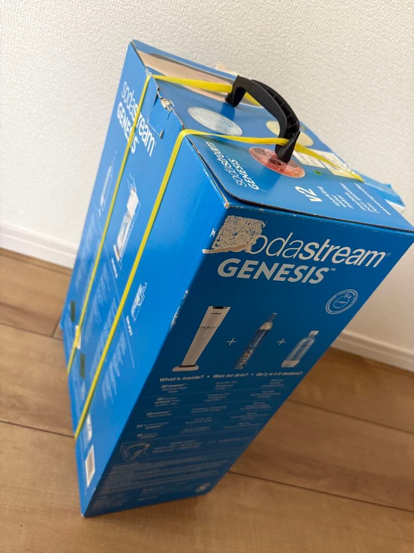 SodaStream GENESIS v2 未使用 替えガスシリンダー付き