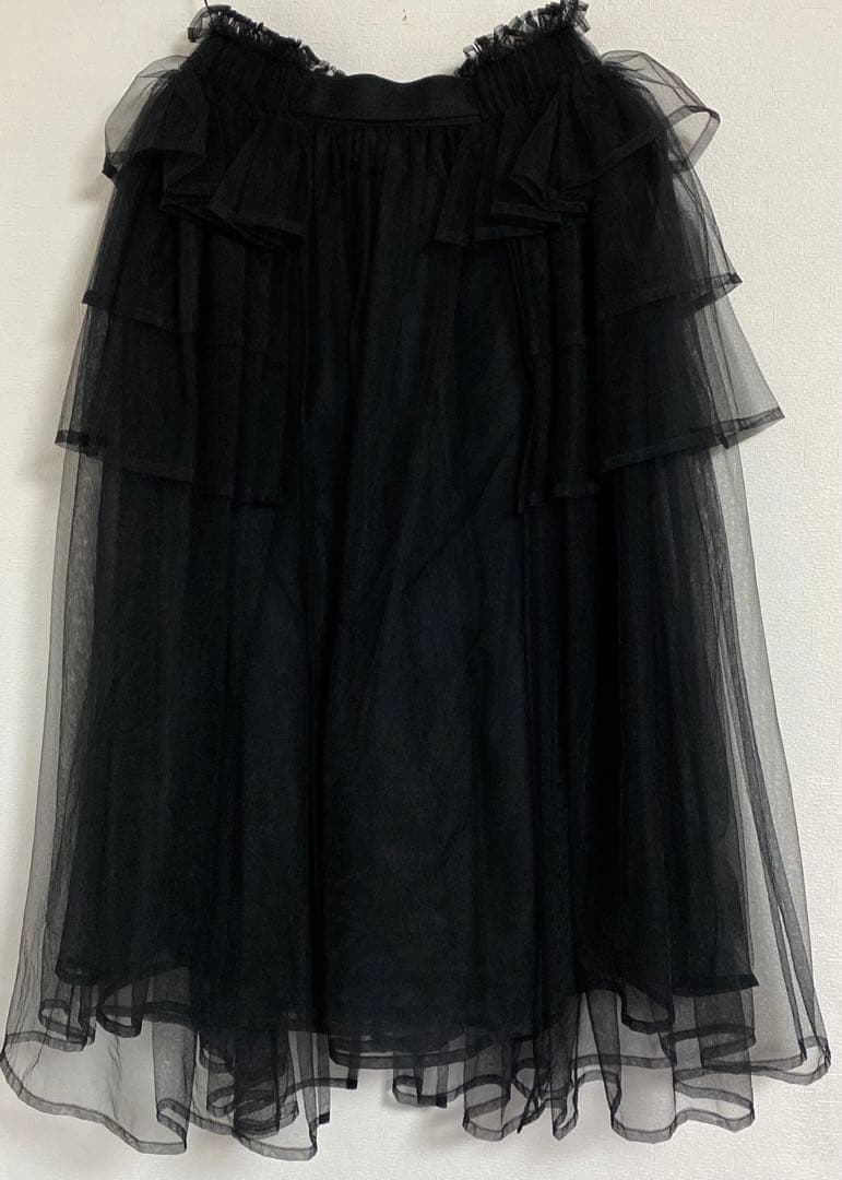 noir kei ninomiyaノワール ケイ ニノミヤ チュールスカート