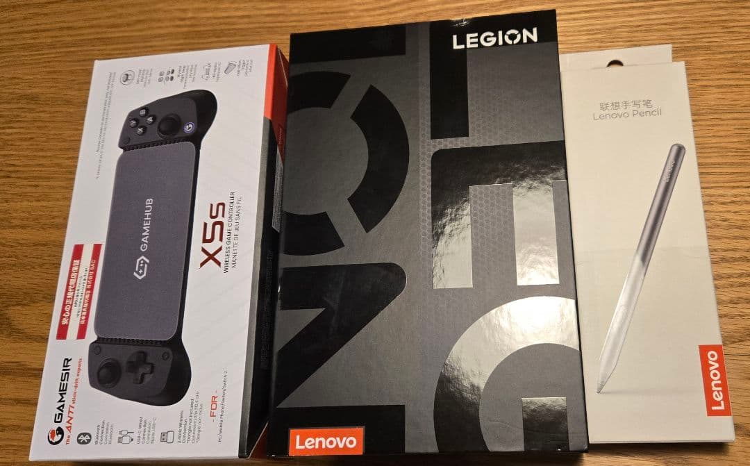 Legion Y700 Gen4 本体、ペン、GAMESIRコントローラー 付き