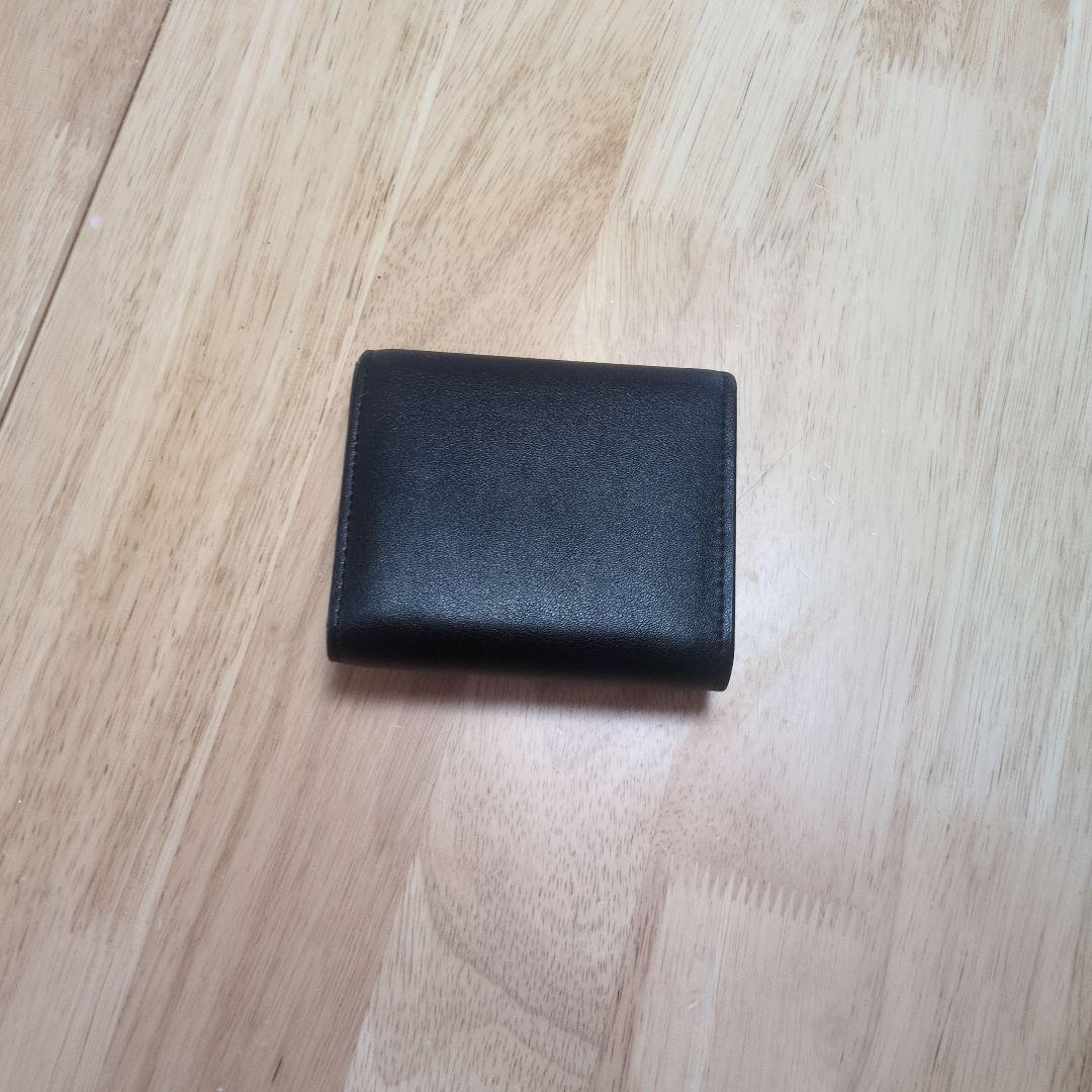 ブラック 三つ折り財布