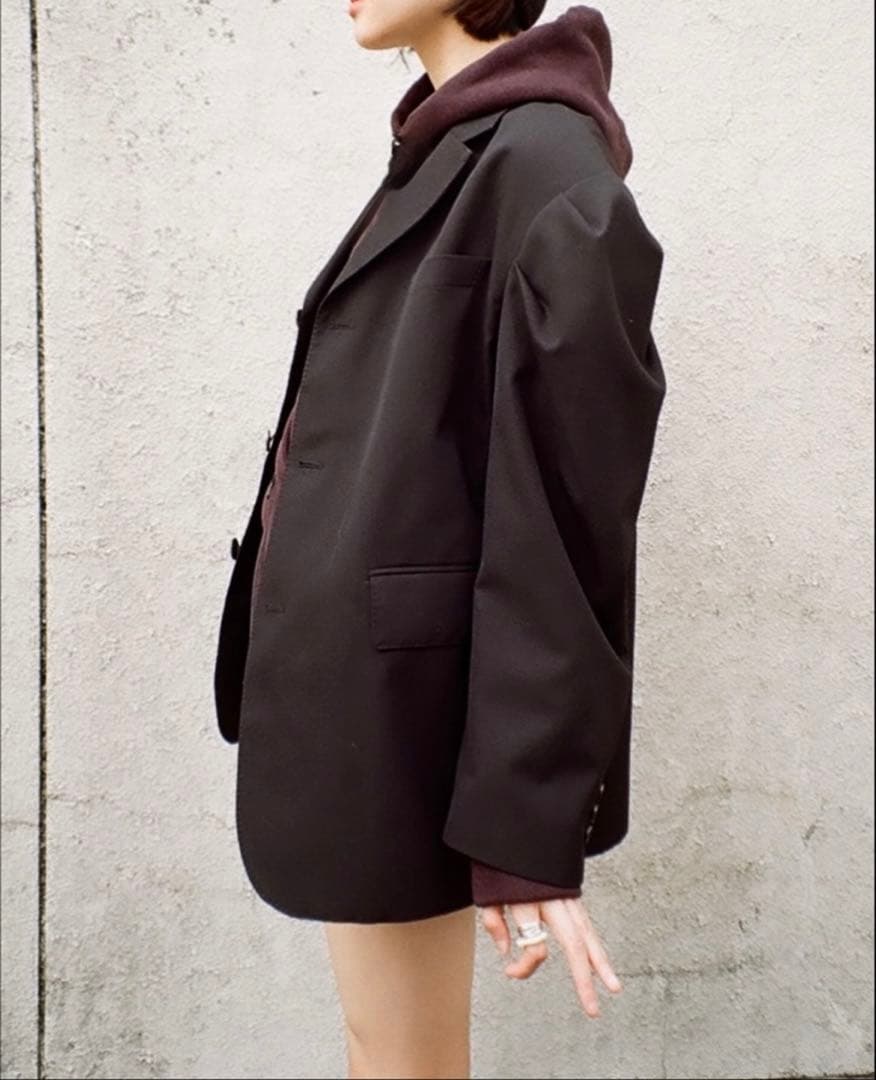 【完売品、新品】定価8.2万 ホリデイ WOOL TWILL PUFF JK