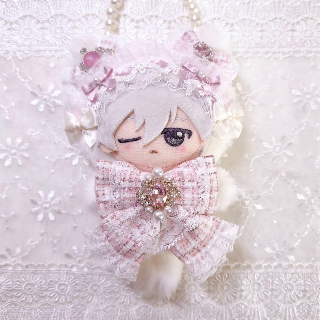 【R】ツイードシリーズ　いつぬい　ちびぐるみ　ぬい服　2点