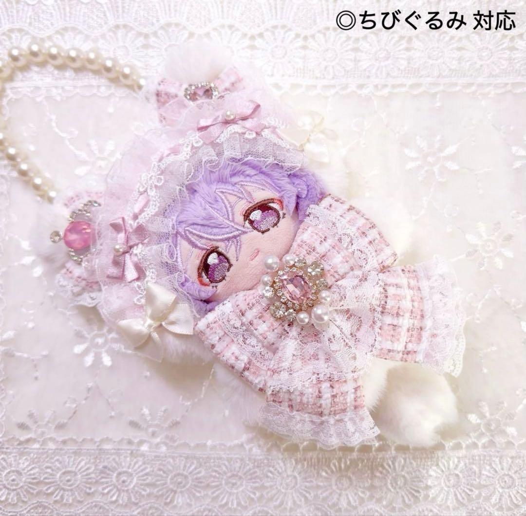 【R】ツイードシリーズ　いつぬい　ちびぐるみ　ぬい服　2点