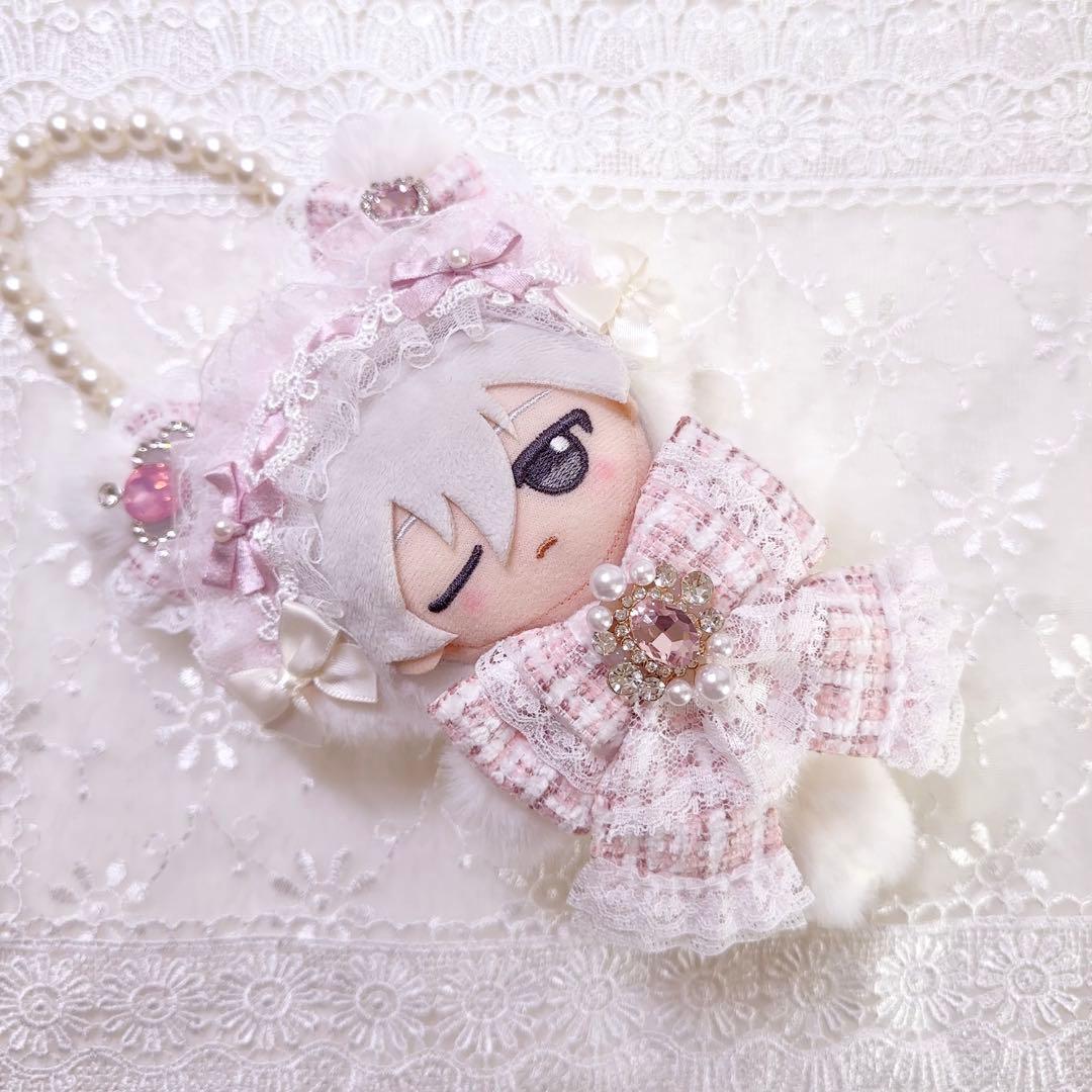 【R】ツイードシリーズ　いつぬい　ちびぐるみ　ぬい服　2点