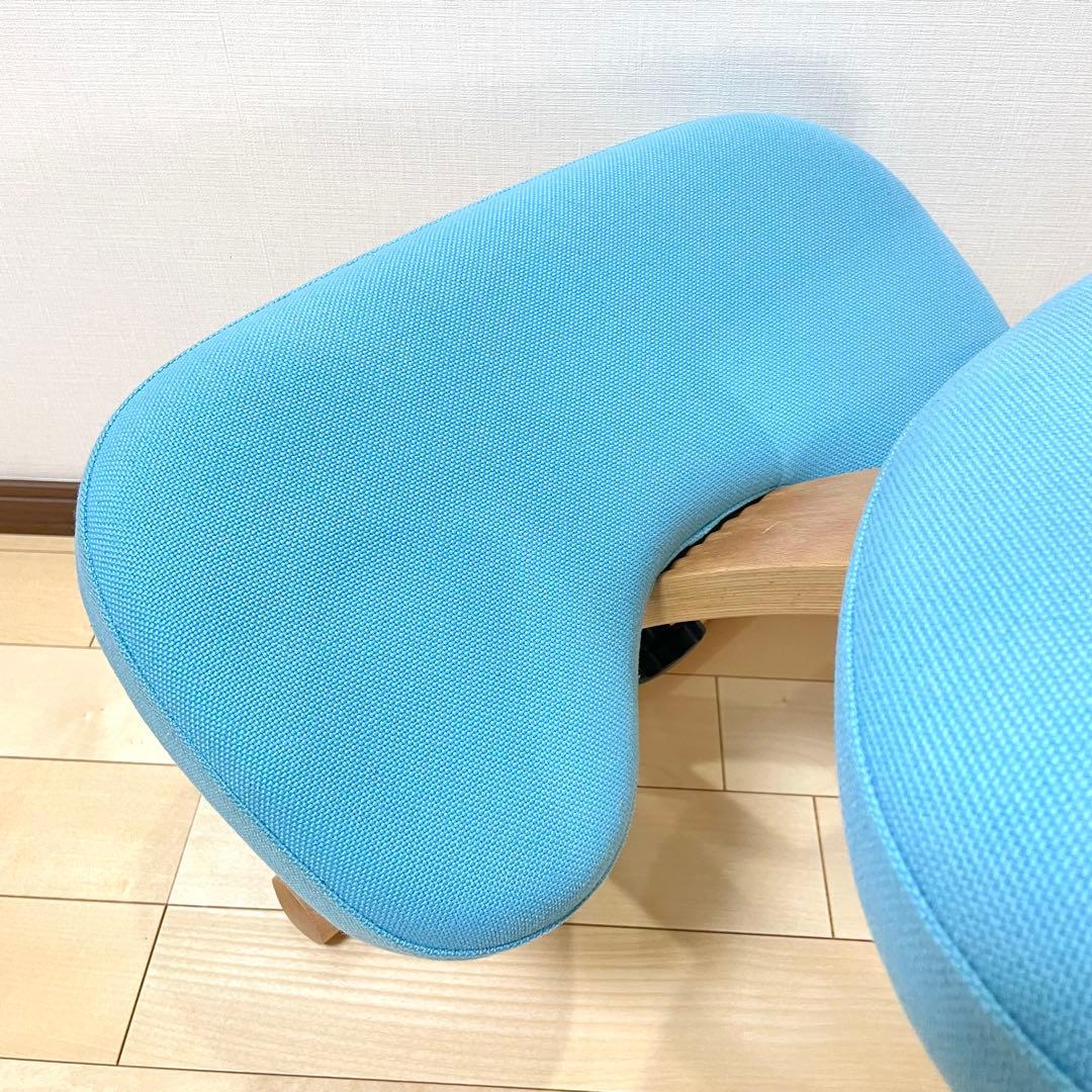 バランスラボ バランスチェア バランスイージー ライトブルー 中古品