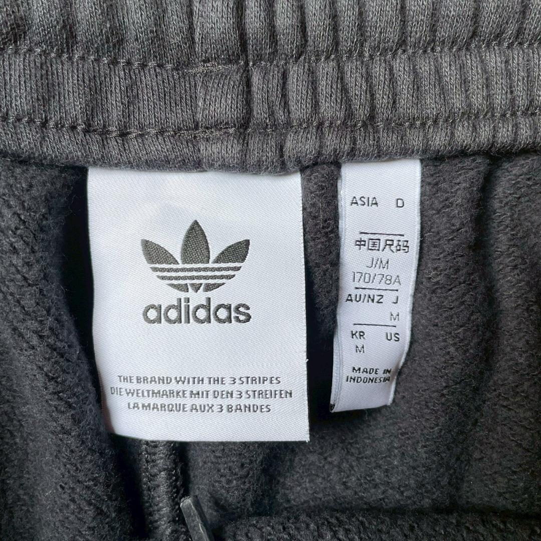 adidas ビッグレフォイル スウェットパンツ M ブラック ジョガー