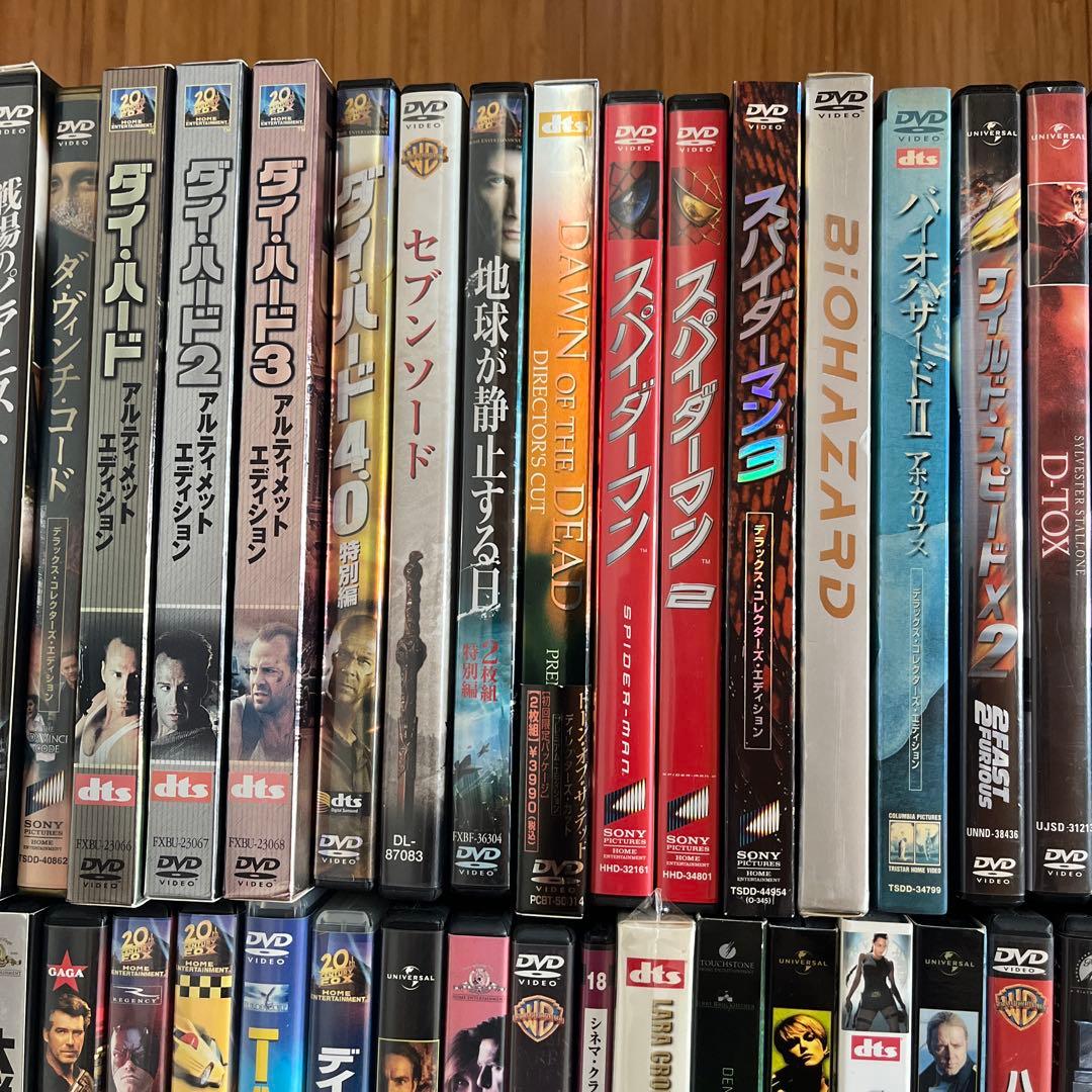 DVD 大量　洋画　まとめ売り　約100点以上　未検品