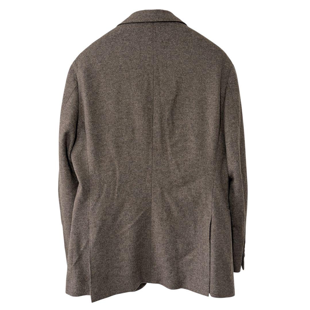 【美品】DRAPERS フランネルウールジャケット モカ 46
