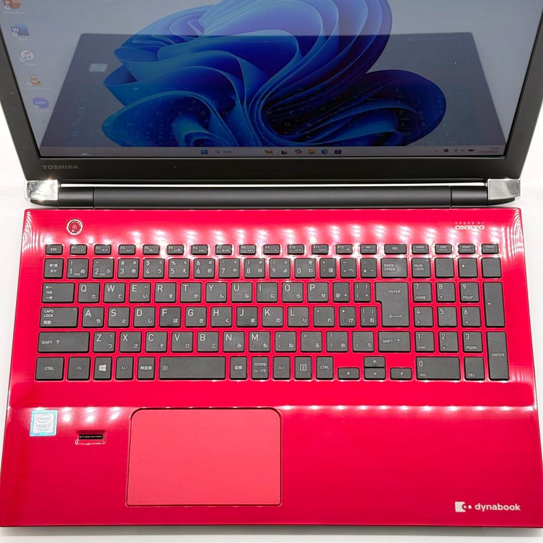 東芝ノートパソコン 美品 Core i7 32GB 新品SSD512 高速静音