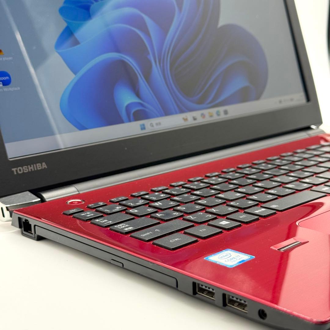 東芝ノートパソコン 美品 Core i7 32GB 新品SSD512 高速静音