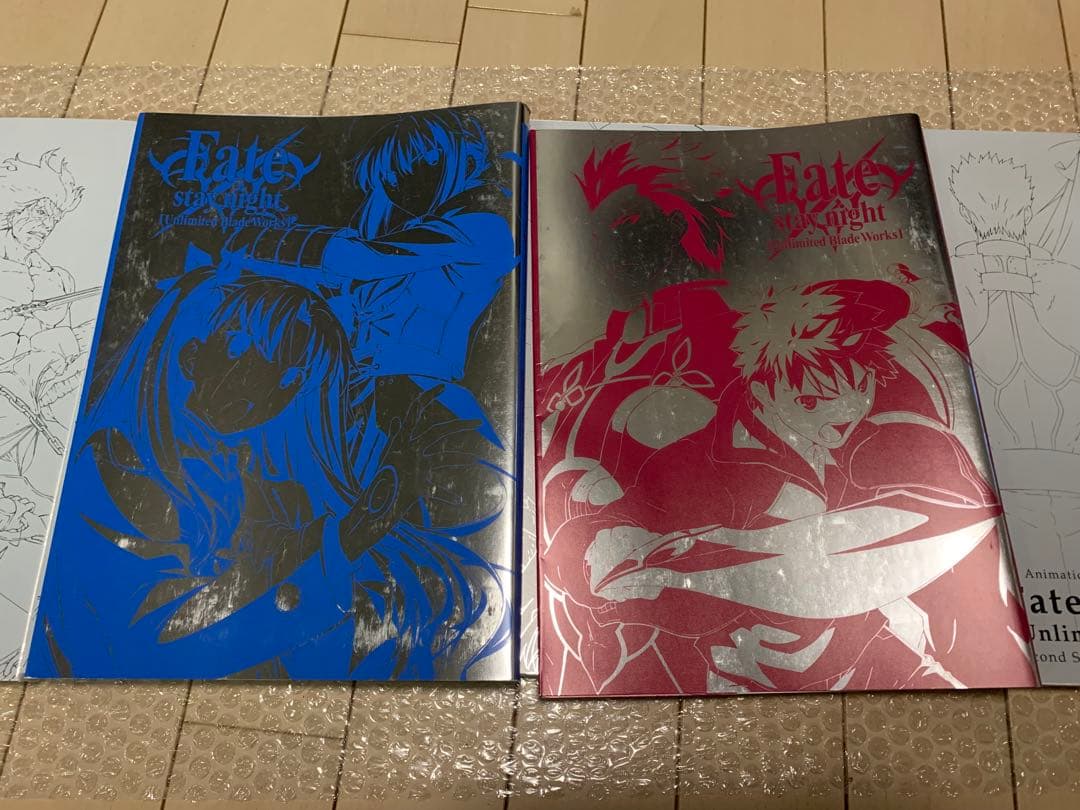 アニメfate stay night UBW 原画集4冊セット　ufotable