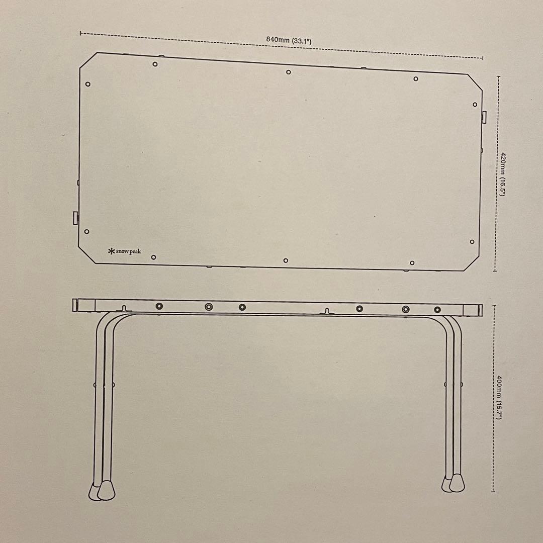 約50%以上オフ　新品未開封品　スノーピーク コネクションテーブル LV-381