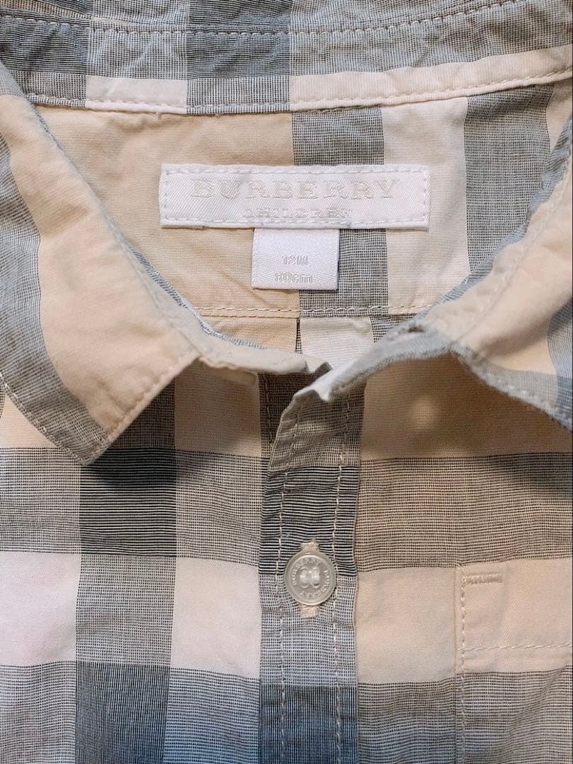 yuka◆BURBERRY ノバチェック シャツ ハーフパンツ セット◆
