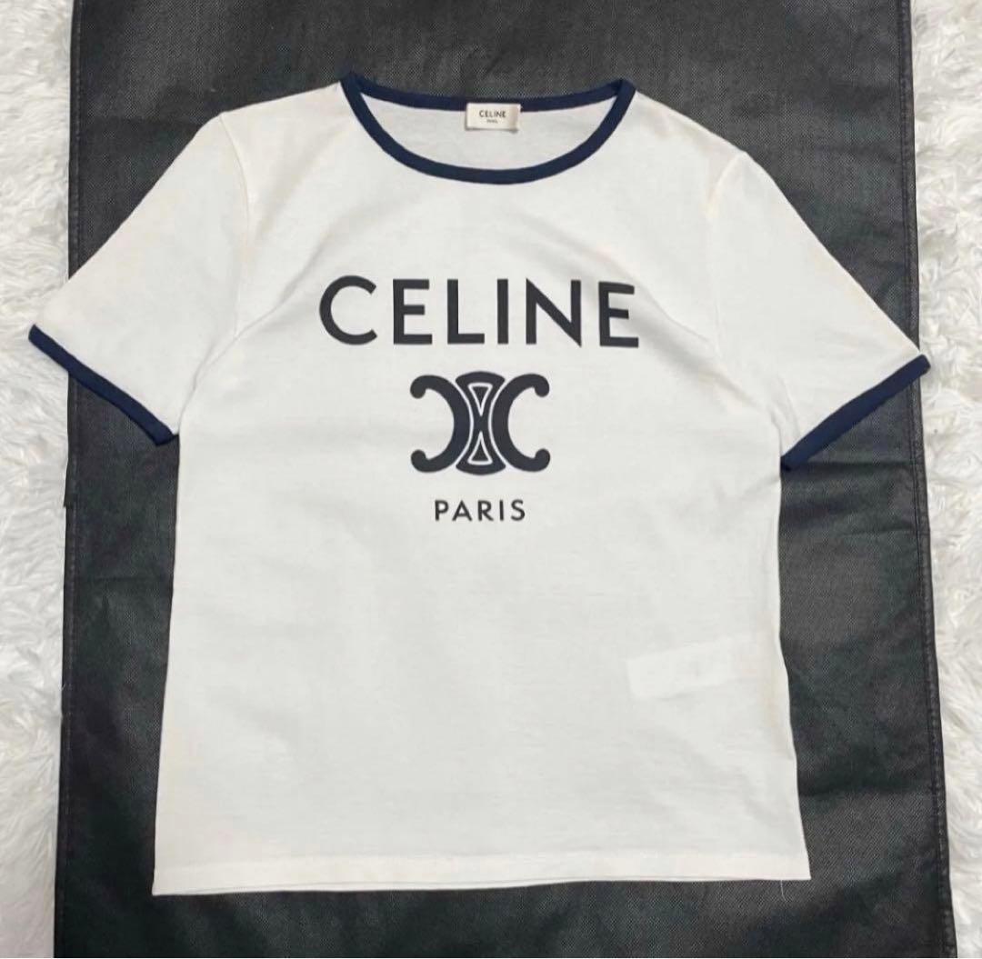 プロフ必読！ちゃんつ CELINE セリーヌ Tシャツ 半袖