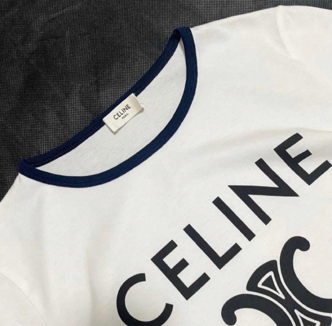 プロフ必読！ちゃんつ CELINE セリーヌ Tシャツ 半袖