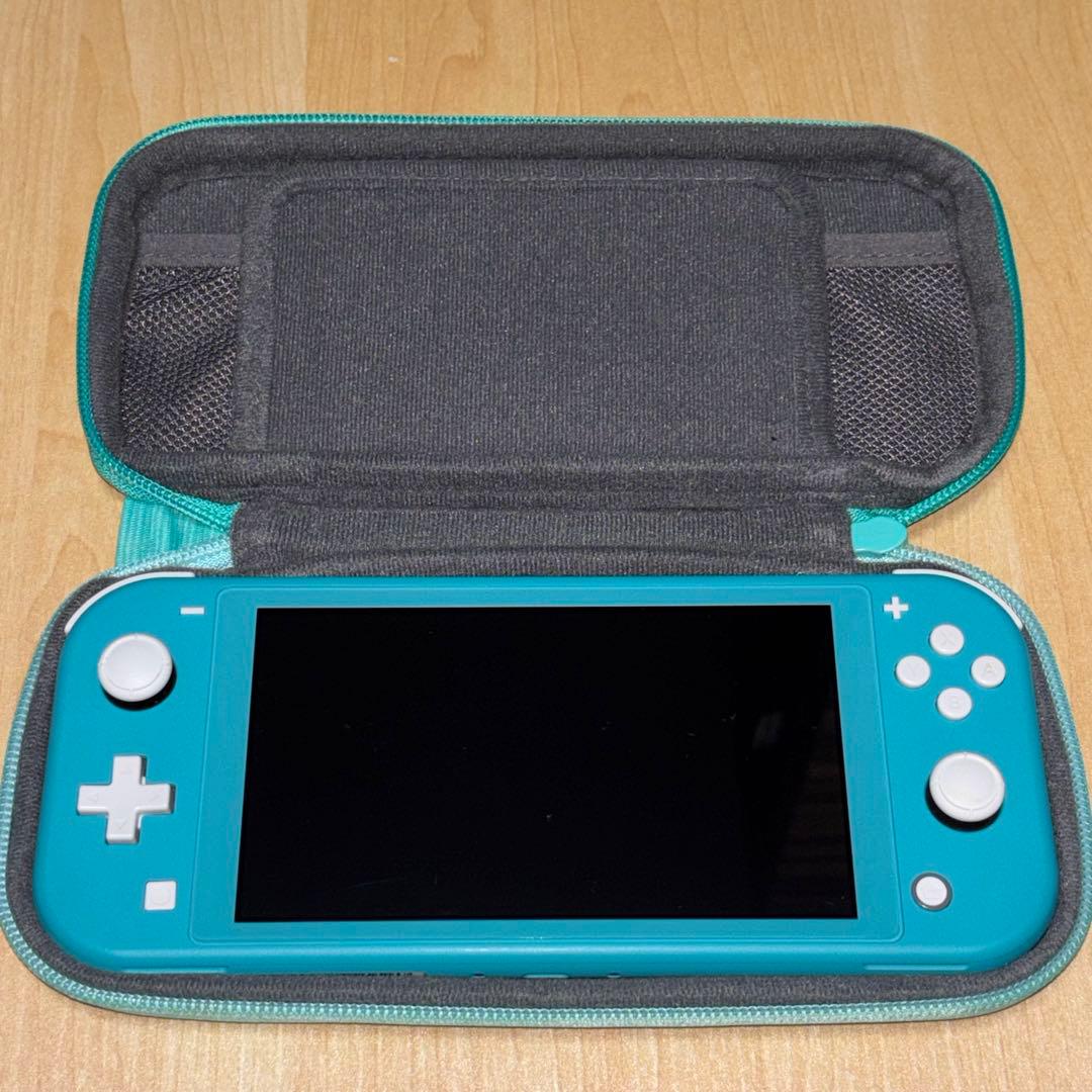 Nintendo Switch Lite ターコイズ 本体 / ケース付き