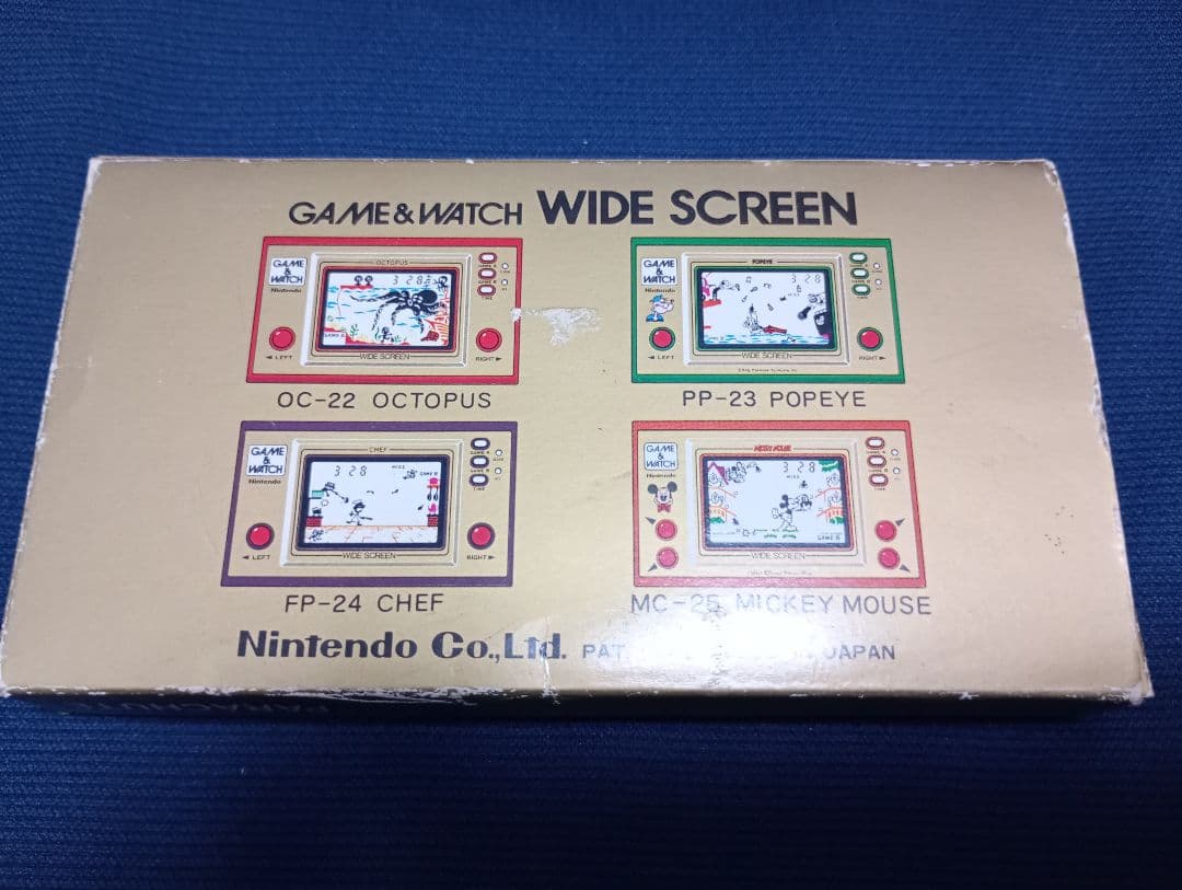 任天堂　ゲームウォッチ　パラシュート　箱説明書あり